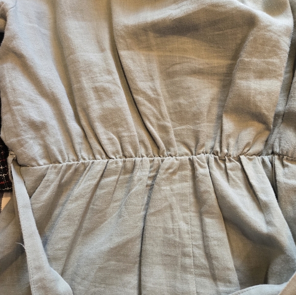 Perfect Stranger Linen Blend Dress - Picture 5 of 6